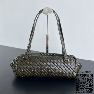 보테가베네타 레츠 고 인트레치아토 가죽 숄더 백 796258