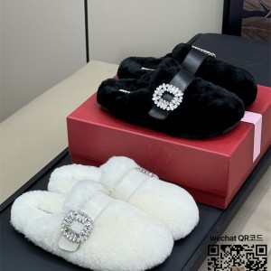 로저비비에 힐 샌들 슬리퍼