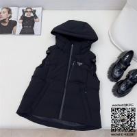 프라다 패딩 조끼 여성용