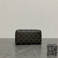 셀린느 CELINE 트리오페 캔버스 장지갑 100802