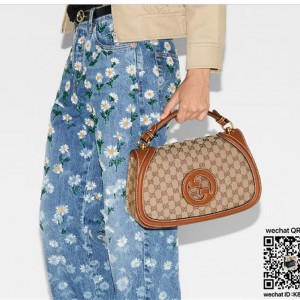 구찌 블론디 미디엄 탑 핸들백 815716