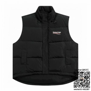 발렌시아가 패딩조끼 남여공용