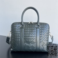 보테가베네타 슬림 인트레치아토 브리프케이스 778081