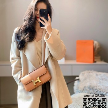 에르메스 HERMES 콘스탄스 epsom가죽 금장 은장 26cm