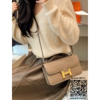 에르메스 HERMES 콘스탄스 epsom가죽 금장 은장 26cm
