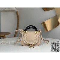 끌로에 Chloe 마르씨 더블 캐리 토트백 스몰 21cm