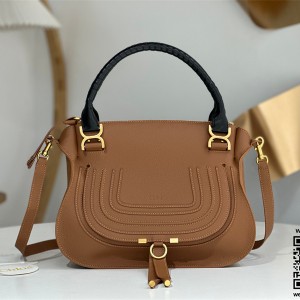 끌로에 Chloe 마르씨 더블 캐리 토트백 라지 36cm