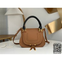 끌로에 Chloe 마르씨 더블 캐리 토트백 미디움 30cm
