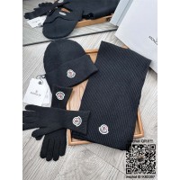 몽클레어 MONCLER  모자 목도리 장갑 세트