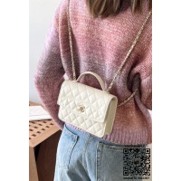 샤넬 신상 탑핸들 백팩