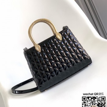 불가리 세르펜틴 듀오 탑핸들백