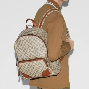 구찌 GG 엠블럼 미디엄 백팩 821159