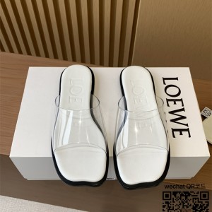 로에베 힐 샌들 슬리퍼