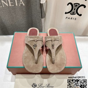 로로피아나Loro Piana 힐 샌들 슬리퍼