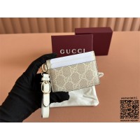 구찌 GUCCI GG 엠블럼 스트랩 카드 케이스 819121