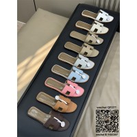 에르메스  힐 샌들 슬리퍼