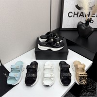 샤넬 힐 샌들 슬리퍼