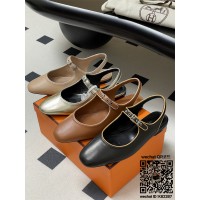 에르메스  힐 샌들 슬리퍼