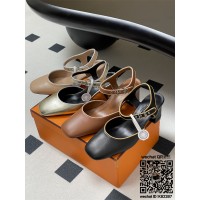 에르메스  힐 샌들 슬리퍼