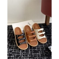 셀린느  힐 샌들 슬리퍼