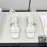 디올 힐 샌들 슬리퍼