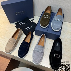 디올 가죽 로퍼 구두