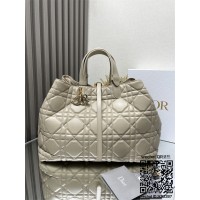 디올 뚜주흐백 Toujours 라지  버티컬 토트백