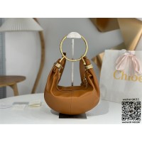 끌로에 Chloe 탠 스몰 브레이슬릿 핸드백