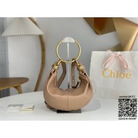 끌로에 Chloe 탠 스몰 브레이슬릿 핸드백