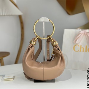 끌로에 Chloe 탠 스몰 브레이슬릿 핸드백