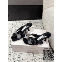 지미추 힐 샌들 슬리퍼