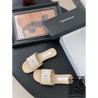 샤넬 힐 샌들 슬리퍼