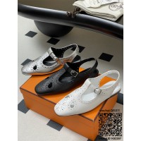 에르메스 힐 샌들 슬리퍼