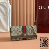 구찌 오피디아 체인 달란 지갑크로스백 772309