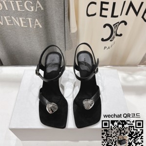 더로우 힐 샌들 슬리퍼