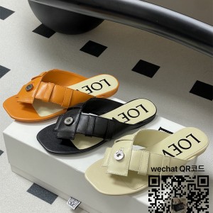 로에베 힐 샌들 슬리퍼