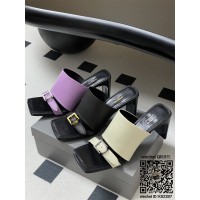 발렌시아가 힐 샌들 슬리퍼