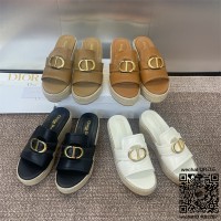 디올 힐 샌들 슬리퍼