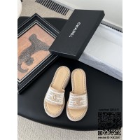 샤넬 힐 샌들 슬리퍼