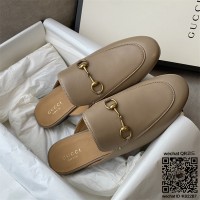 구찌 힐 샌들 슬리퍼