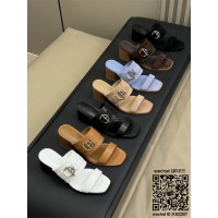 에르메스 힐 샌들 슬리퍼