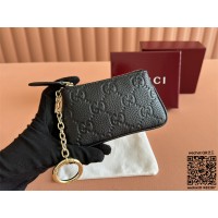 구찌 지갑 키지갑 GG 엠블럼 지퍼  815891