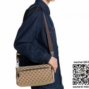 구찌 GG 캔버스 스몰 보스턴백 834455