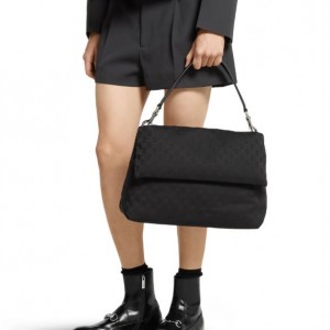 구찌 GG 캔버스 라지 크로스백 821616