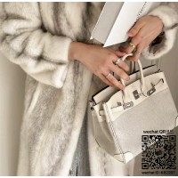 에르메스 HERMES 버킨백 Birkin 25 swift 가죽 금장 은장