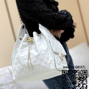 샤넬 25백 몰 캐비어 트위드 제니백 라지 25백AS5311