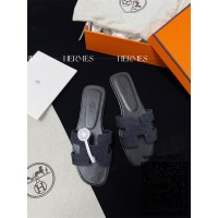 에르메스 힐 샌들 슬리퍼