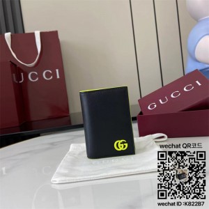 구찌 GG 마몽 바이폴드 카드 케이스 835053