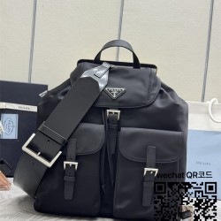 프라다 삼각로고 나일론 백팩 2VZ110