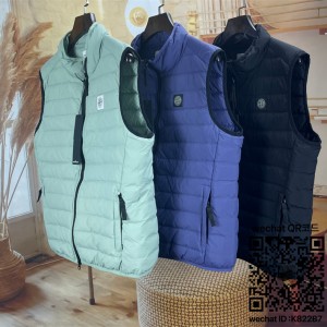 스톤아일랜드  패딩 조끼